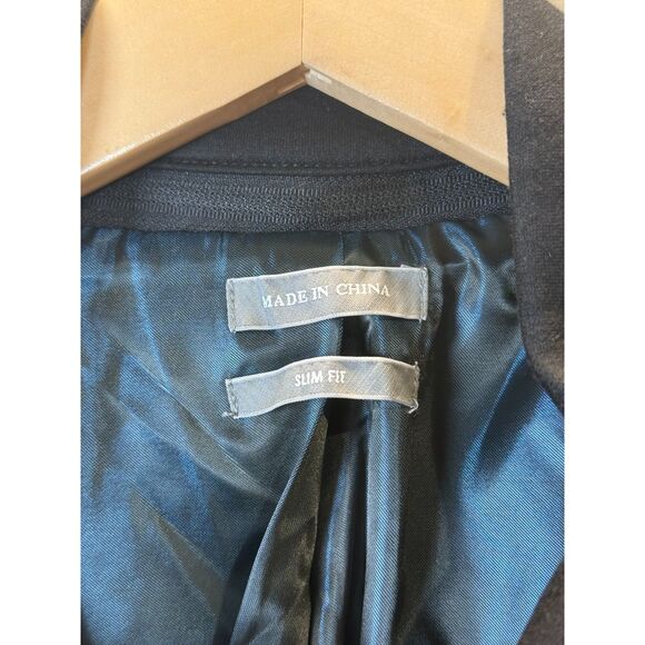 Michael Kors Pike Overcoat Men’s 44R Black Classic Fit Wool-Blend Long Coat NWT - Picture 11 of 11